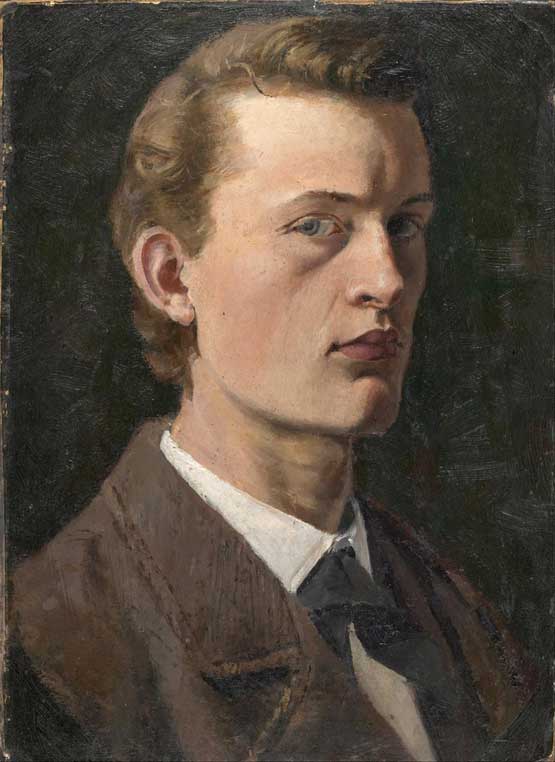 Edvard Munch Selbstportait